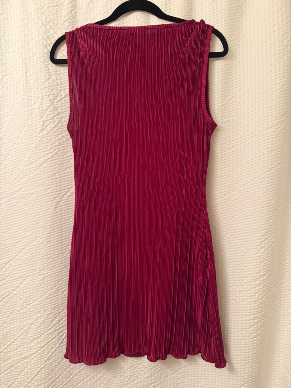 NEW ASOS Design Shift Dress Sz M US 8-10 Crinkle Mini